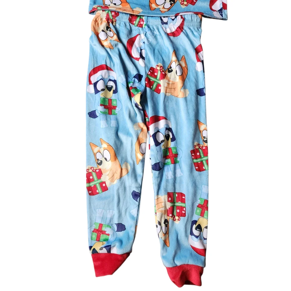 Bluey Blue and Red Pajama Set